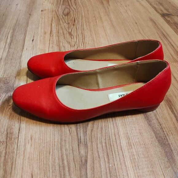 GUC Matt & Nat Vegan Ballerina Flats, Red - Sz 39 - Picture 2 of 5